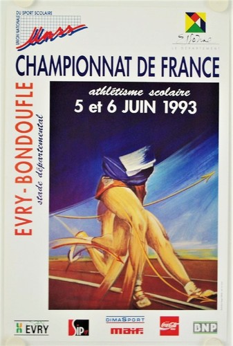 Affiche championnat france - affiche,