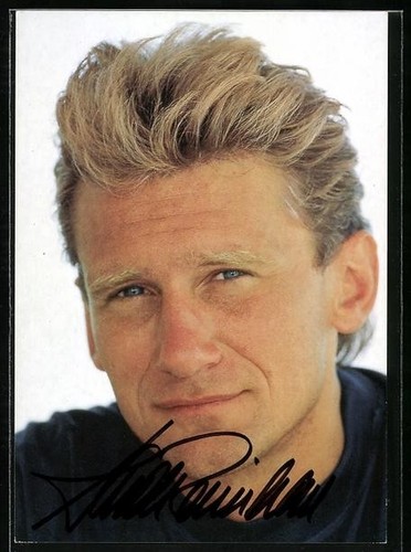 Carte postale chanteur