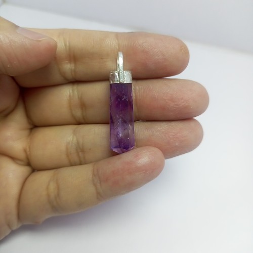Pendentif améthyste - pendentif, en