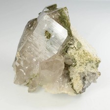 Quartz fumé et chlorite -