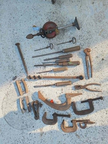 Lot outils anciens - d'outils,