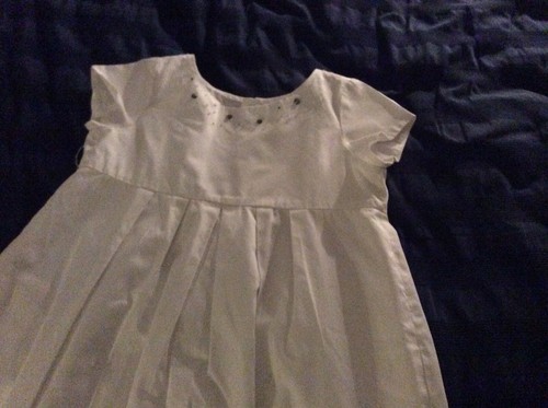 Robe bonpoint coton blanc - robe,