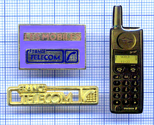 Lot pin vintages téléphone - pin's,
