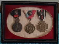 WW1 cadre de médailles