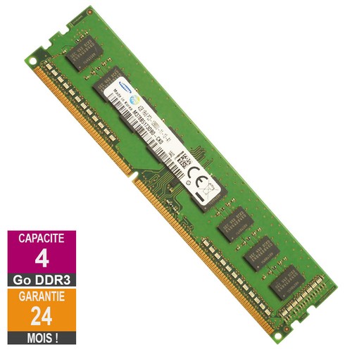 Barrette mémoire 4go ram ddr3 - barrette,