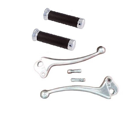 Set leviers chromé complet - set,