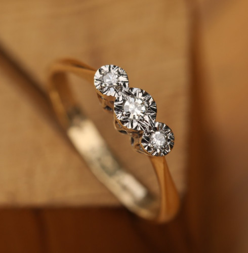 Bague vintage pierres - 3,