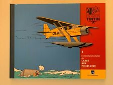 EN AVION TINTIN T.1 L'HYDRAVION JAUNE DU CRABE AUX PINCES D'OR // ED. MOULINSART