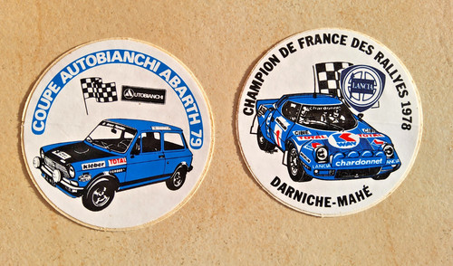 Autocollant lancia stratos - lancia,