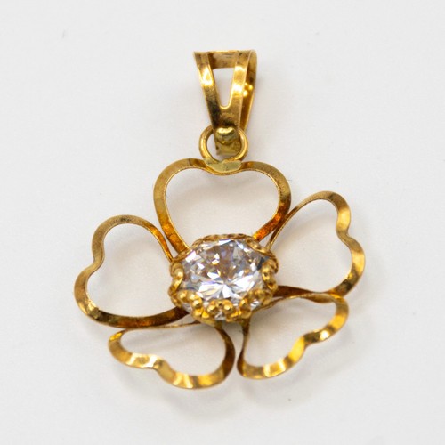 Pendentif jaune 18 - jaune,