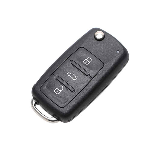 Coque cle boutons - vw, golf