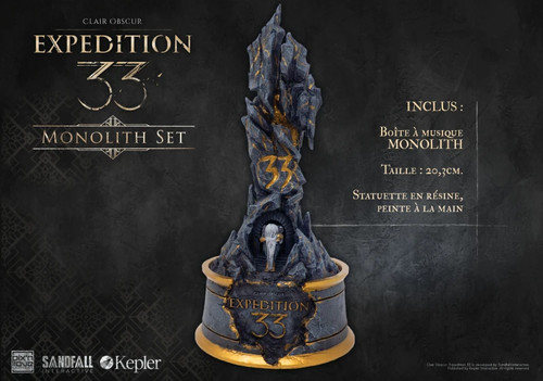 Statuette monolith clair - statuette,