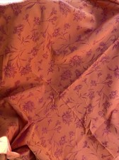 Ancien Coupon Tissus Coton Lelièvre Paris 