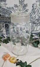 ANCIEN POT EN VERRE A BONBONS