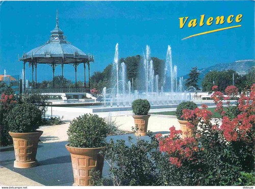 Carte postale valence - 26,