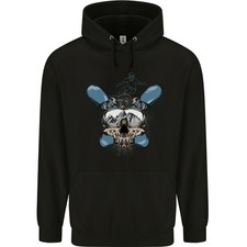 Hoodie Enfant Snowboard Skull Snowboarding