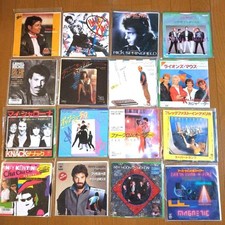 Collection de disques vinyles des années 80, 32 albums, d'occasion