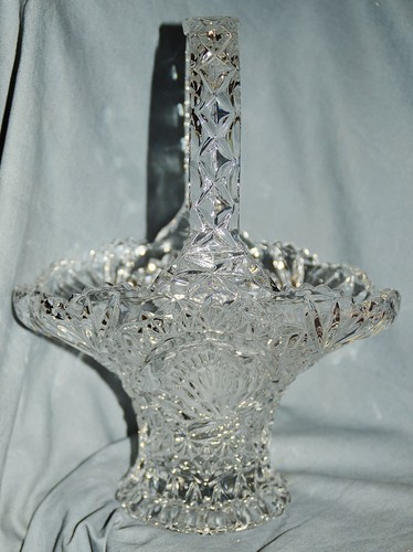 Anse panier cristal plomb - anse,