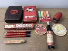 Lot D’objets Publicitaire de Bistrot BYRRH no Personnage De Cafe Plâtre , Latex