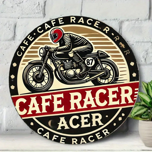 Panneau logo vintage café - panneau,
