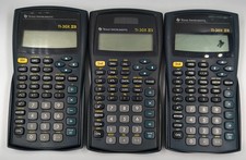 Lot De 3 Calculatrices Texas Instruments TI-30X IIS Et TI-30X IIB - Non Testées