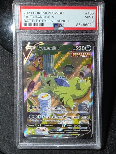 Carte pokemon tyranocif psa - pokemon,