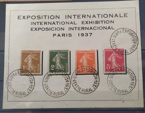 Carte 1er jour - carte, exposition