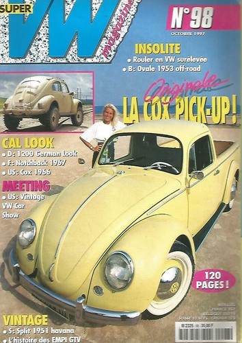 Magazine cox pick up - n°98, pick-up