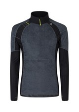 MONTURA - Maglia mezza zip Polartec Alpha Map Anorak - Piombo