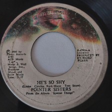 Pointer Sisters "He's So Shy / Movin' On" Planet 45 Electro Jamaican Press mp3