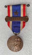 RARE MEDAILLE 1914-1918 : MEDAILLE DE LA FIDELITE FRANCAISE