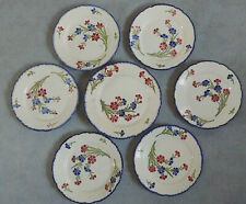 service dessert KG Lunéville 6 assiettes + 1 plat années 1920