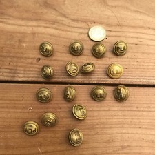 bouton vintage N209 PLM & SNCF