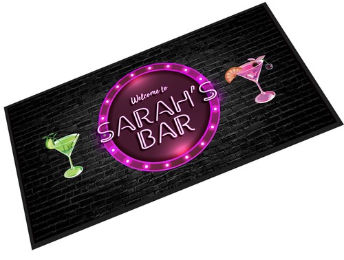 Tapis bar personnalisé - tapis,