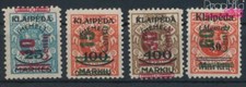 Timbres Memelgebiet 1923 Mi
