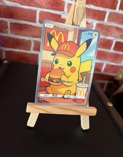 Carte pokémon custom pikachu - pokémon,