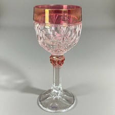 Verre cristal Nachtmann Amaris coupe à vin rubis Napoléon rouge clair