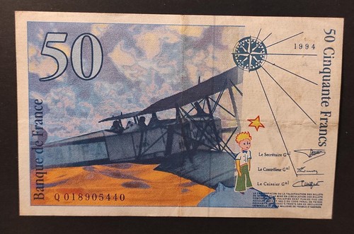 Rare france billet - france, 50