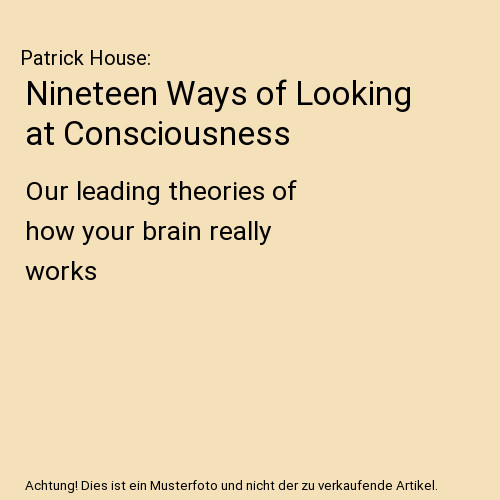 Nineteen ways looking - nineteen, of