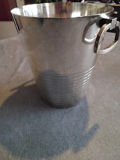 seau à champagne en métal argenté Saint Médard