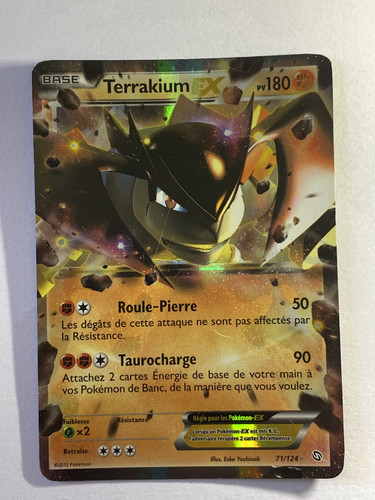 Carte pokémon terrakium - carte, ex