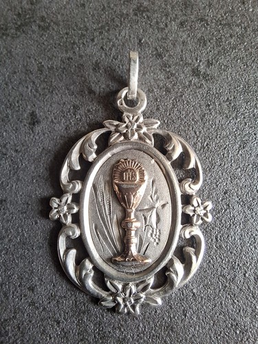 Ancien pendentif argent - ancien,