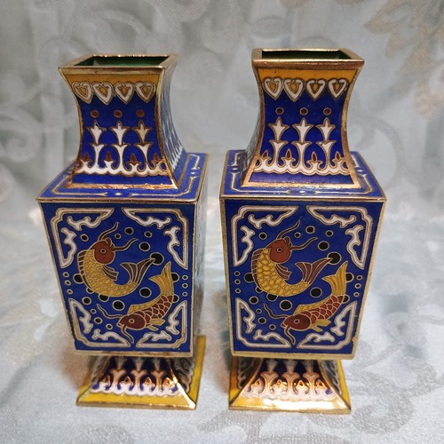 Paire vases chinois en - paire, de