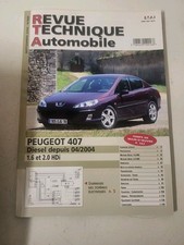 revue technique automobile Peugeot 407 Diesel 1.6 Et 2.0 Hdi