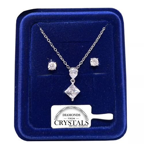 Ensemble collier goutte - ensemble,