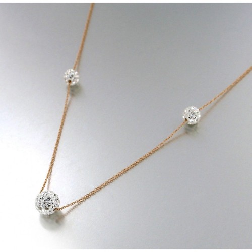 Collier triple boules - triple,