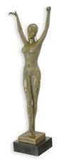 Sculpture en bronze Dourga