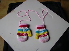 Gants moufles multi-couleurs