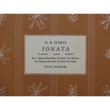 SOMIS G. B. Sonate Ré mineur