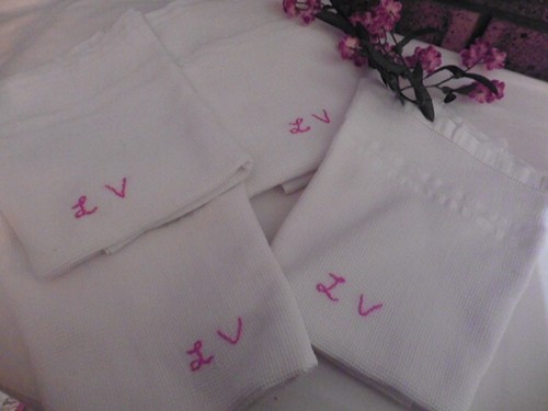 Anciennes serviettes de - serviettes,
